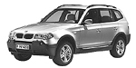 BMW E83 B3449 Fault Code